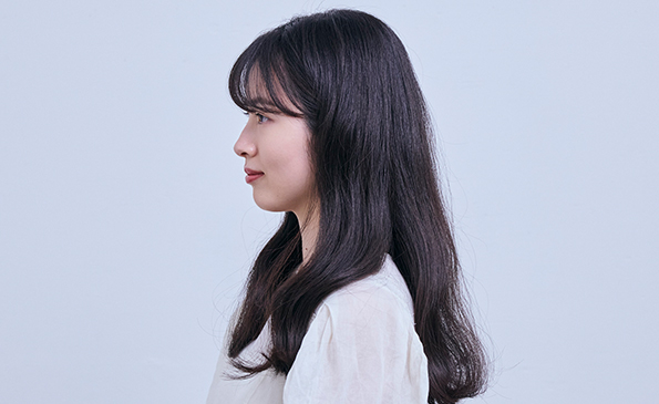 ヘルシーな弾力感 ふんわりしなやかヘア